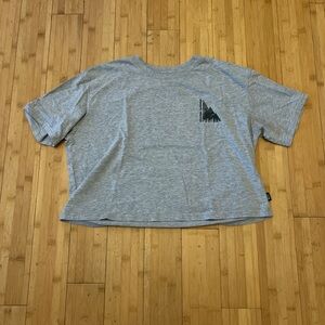 Mountain Hardwear Gray Crop Top